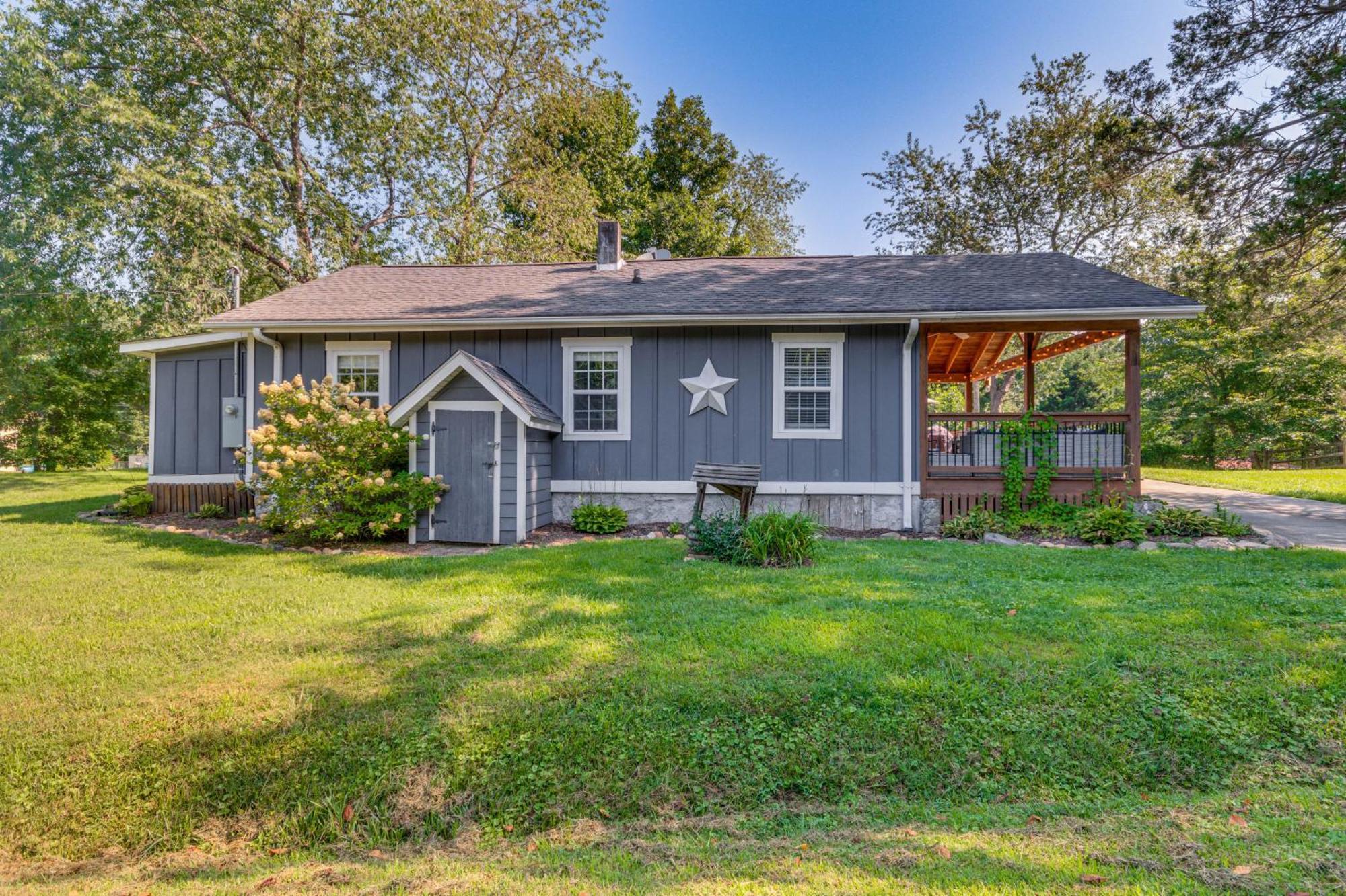 Cozy Cottage With Hot Tub Less Than 4 Mi To Black Mountain! Swannanoa 外观 照片